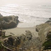 Sunset Cliffs - beach at Santa Cruz Ave.